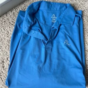 Rhoback Men's Vibrant Blue Polo